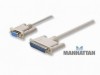 Cable DB9 a DB25, Null Modem de 1.8 m